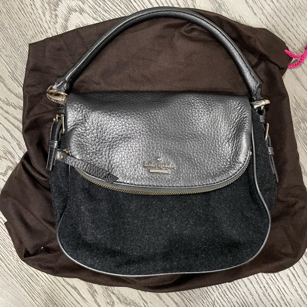 Kate Spade mixed media crossbody bag